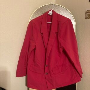 Old Navy bright HOT PINK Blazer